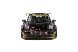 Porsche RWB schwarz AOKI Version 2021 Solido 1:18 Metallmodell